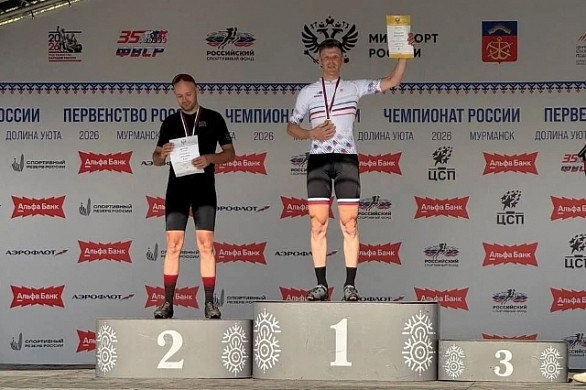 Велосипедист-любитель из Иванова завоевал золото на чемпионате России